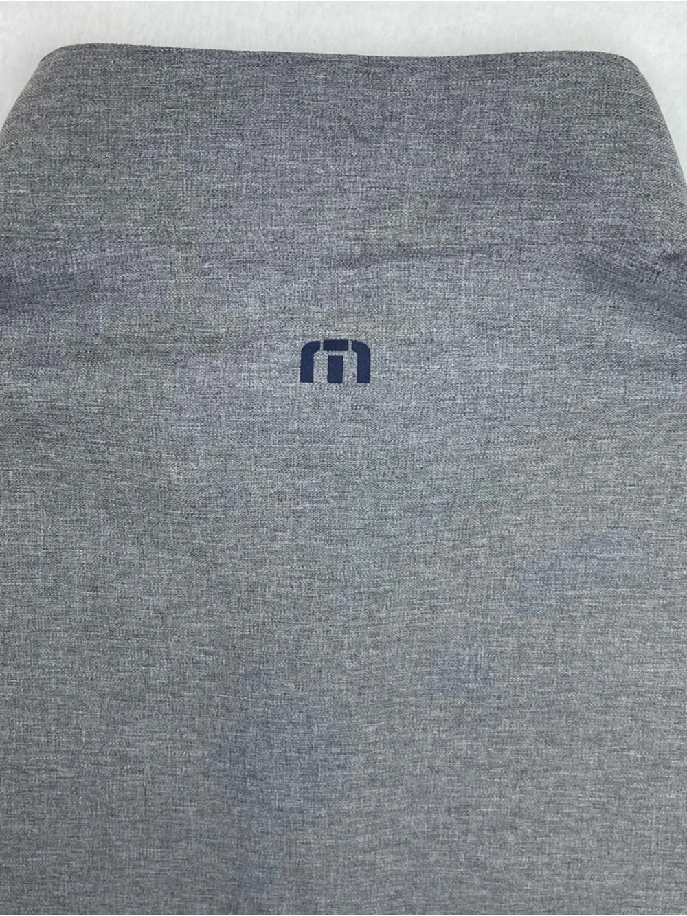 Travis Mathew Move Mountains Quarter Zip Mens L Gray Golf Pullover Floral NWT - Picture 6 of 10